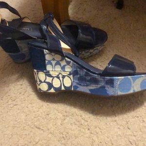 Coach size 10 shoes